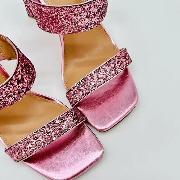 Abound Carina Glitter Sandals in Pink Crayon Glitter - Picture 5 of 7